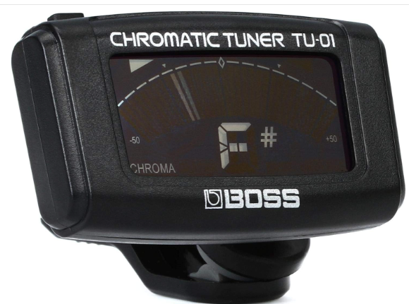 BOSS Tu-01 Clip-On Chromatic Tuner