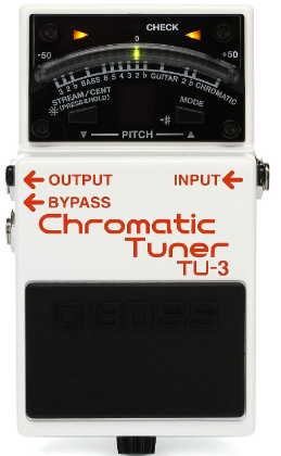 BOSS Tu 3 Chromatic Guitar Tuner Pedal