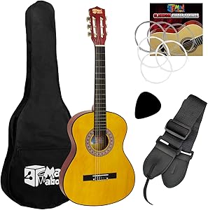 Childrens Classical Spanish Guitar Kids Pack 1/2 Size by Mad About