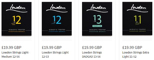 Lowden Guitars Strings