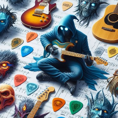 The Unseen Heroes Exploring Different Types of Guitar Picks