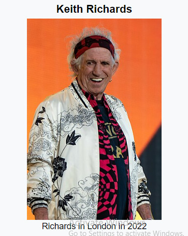 Keith Richards