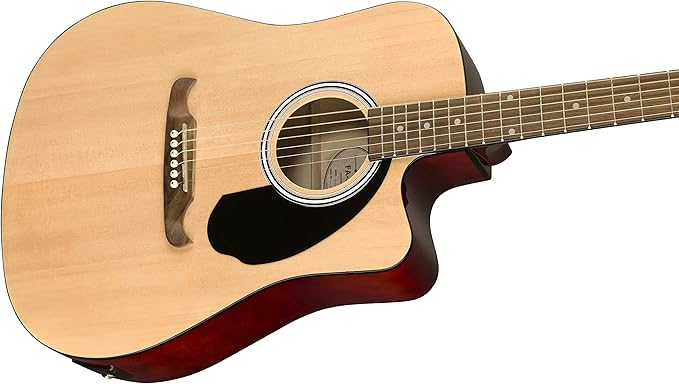 Fender FA,125CE Electro Acoustic Guitar, Natural